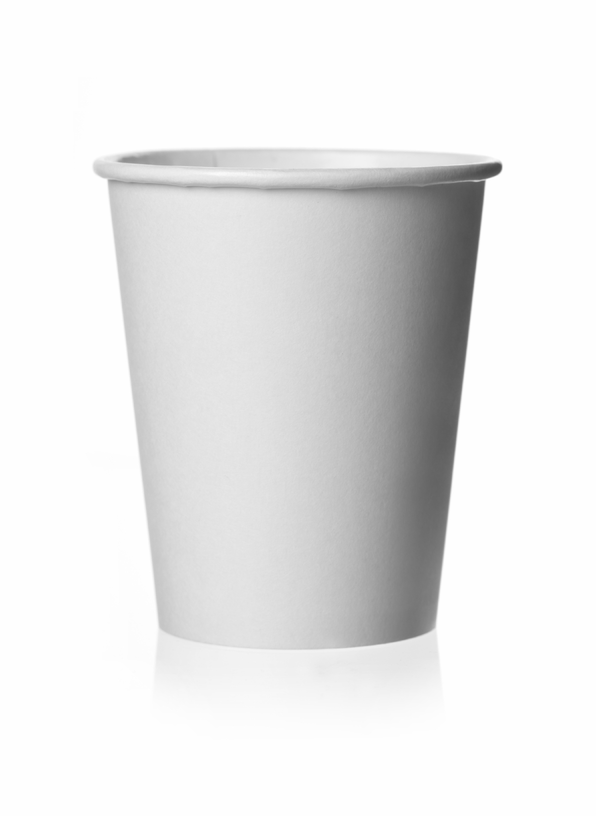Coffee Cup Plain White Single Wall 6oz